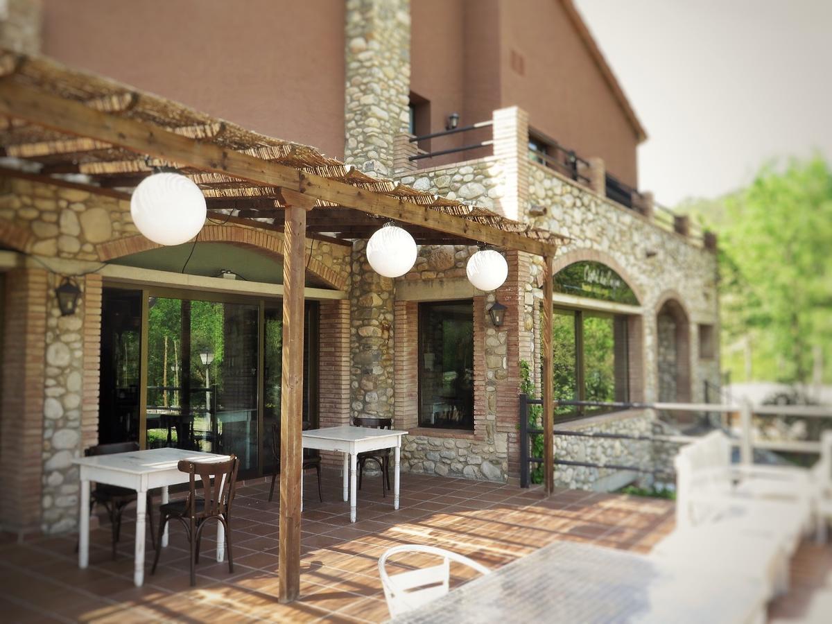 Hostal De L'Aigua Sant Llorenc de la Muga Esterno foto